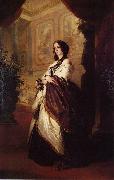 Franz Xaver Winterhalter , Harriet Howard, Duchess of Sutherland oil painting reproduction